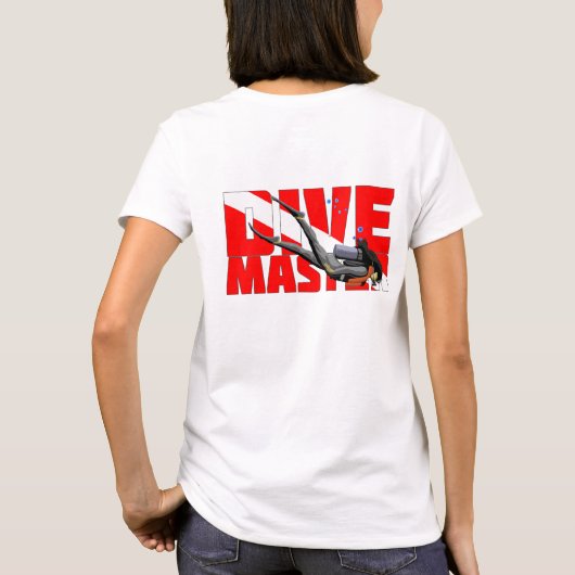 Scuba Diving Master T-shirt (Achterkant)