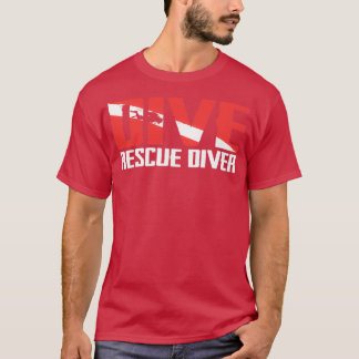 Scuba Diving Ocean Diver Rescue Diver 1 T-shirt