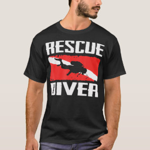 Scuba Diving Ocean Diver Rescue Diver T-shirt