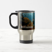 Scuba Diving Onderwater Scene Diver personaliseren Reisbeker (Links)