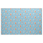 Scuba Diving Pattern - Cute Scuba Theme Stof (Fat Quarter)