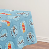 Scuba Diving Pattern - Cute Scuba Theme Tafelkleed (Voorbeeld)