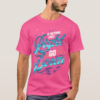 Scuba Diving Quote voor Deep Zee Diver en Freedivi T-shirt