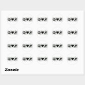 Scuba Diving Ronde Sticker (Vel)