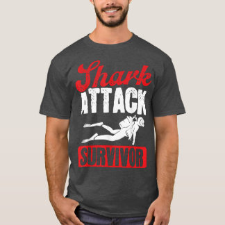 Scuba Diving s Shark Attack Survivor Scuba Diver T-shirt