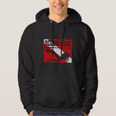 Scuba Diving Scuba Diver Scubaholic Dive Vlag Hoodie (Voorkant)