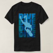 Scuba Diving Scuba Diver T-shirt (Design voorkant)