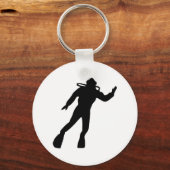 Scuba Diving Sleutelhanger (Voorkant)