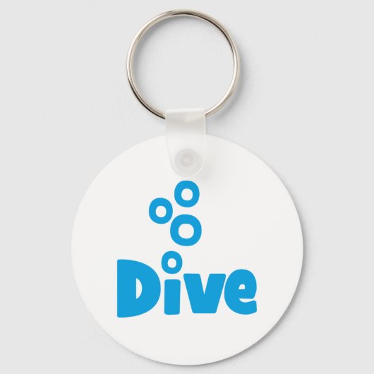 Scuba Diving Sleutelhanger (Voorkant)