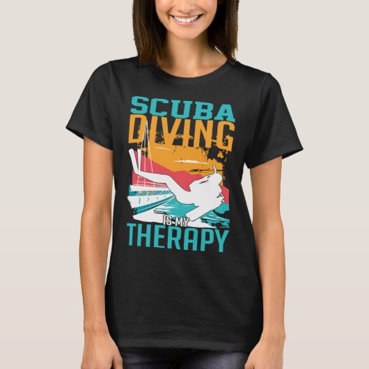 Scuba Diving Snorkeling Underwater Diving  1 T-shirt (Voorkant)