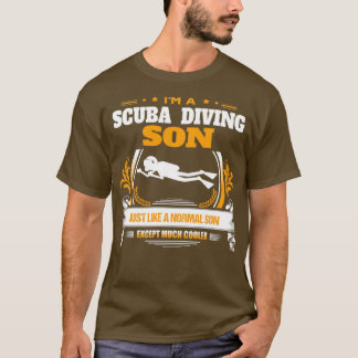 Scuba Diving Son kerstcadeau of Birthday Presen T-shirt