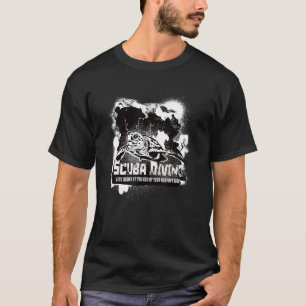 Scuba Diving Turtle Reef 1 T-shirt
