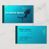 Scuba Diving Visitekaartje (Voorkant / Achterkant)