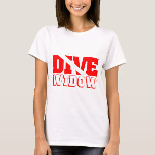 Scuba Diving Widow T-shirt