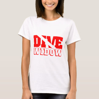 Scuba Diving Widow T-shirt