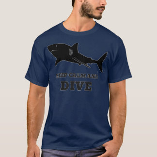 Scuba Diving With Sharks Keep Calm And Dive T-shirt