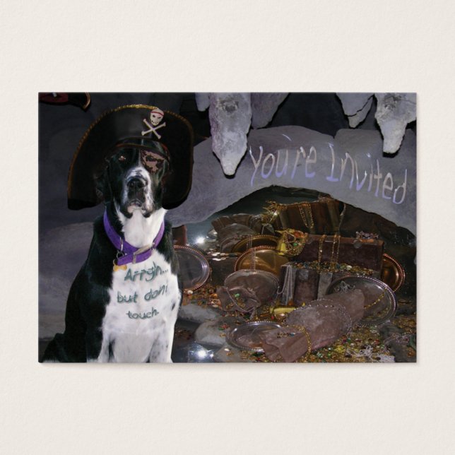 Scuba Dog "Sharing" Trading Kaart (Voorkant)