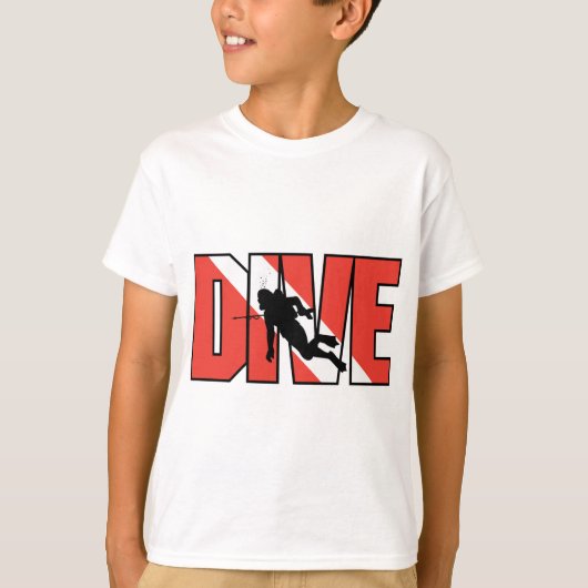 SCUBA Drive Kinder T-shirt (Voorkant)