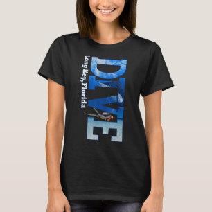 SCUBA DUIK Lange Sleutel Duiken Snorkelen T-shirt