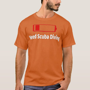 Scuba-duikactiviteiten met lage batterijbehoefte H T-shirt