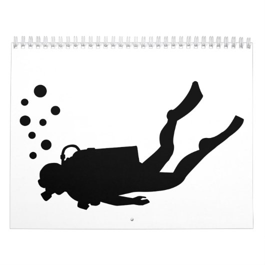 Scuba-duikbelletjes Kalender (Hoes)
