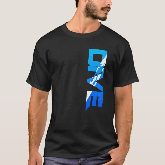 Scuba-duikduif T-shirt (Voorkant)