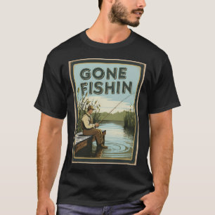 SCUBA-duiken Duiker Onderwater Silhouet met schild T-shirt