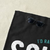 Scuba-duiken geboren om te duiken | Sport Strandlaken (In situ)