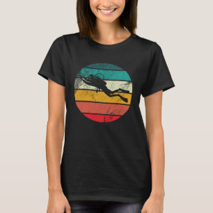 Scuba Duiken Retro Dive Diver 2 T-shirt