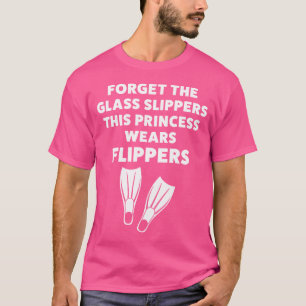 Scuba duiken snorkelen voor vrouwen t-shirt