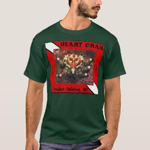 Scuba-duikende hartkrab - Shirt