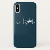 Scuba duikende hartslag Case-Mate iPhone case (Achterkant)