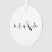 SCUBA-duikende hartslag Ornament (voorkant)