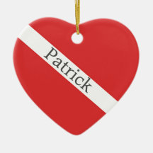 Scuba duikende Logo - Roodhartvlag van duiker