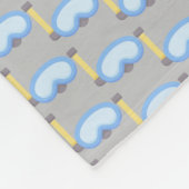 Scuba-duiker Fleece Deken (Hoek)