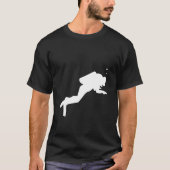 Scuba-duiker T-shirt (Voorkant)
