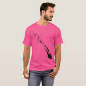 Scuba-duiker T-shirt (Voorkant volledig)