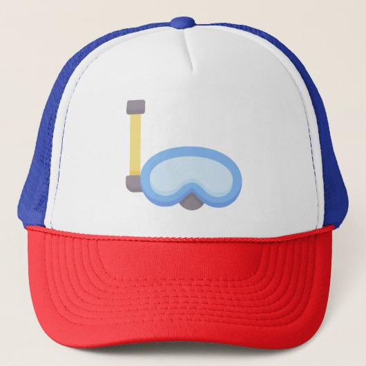 Scuba-duiker Trucker Pet (Voorkant)