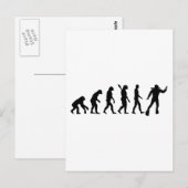 Scuba-duikevolutie Briefkaart (Voorkant / Achterkant)