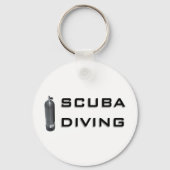 Scuba-duikontwerp! Sleutelhanger (Voorkant)