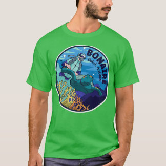 Scuba duikt op Bonaire Nederlandse Antillen T-shirt