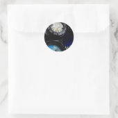 Scuba-duikvistuig Ronde Sticker (Tas)