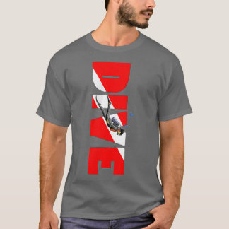 Scuba-duikvlucht 2 t-shirt