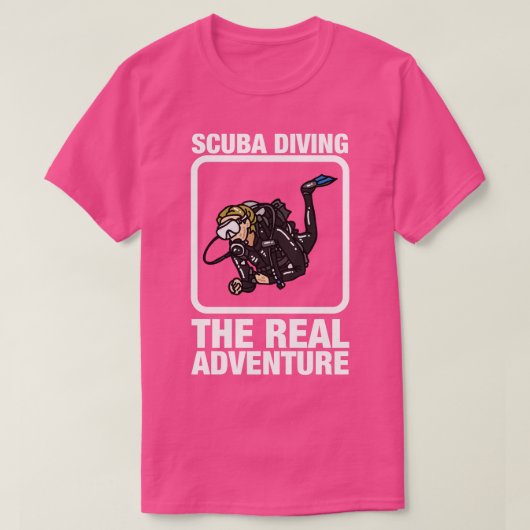 Scuba duving 1 t-shirt (Design voorkant)