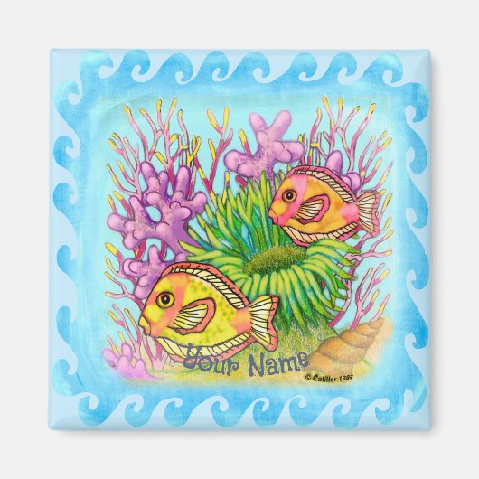 Scuba Fish Magneet (Voorkant)