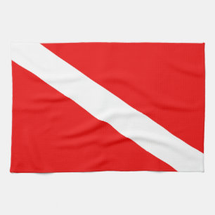 Scuba Flag Theedoek