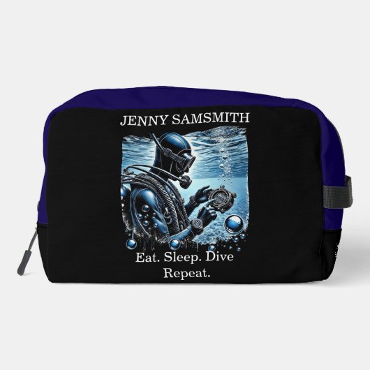 Scuba Fun: het leven onder de golven! Toilettasje (Achterkant)