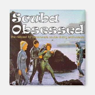 Scuba Geobsedeerd Alternate Podcast Hoesje Magnet