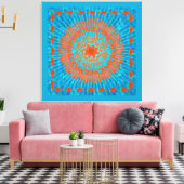 Scuba - Gewikkeld Canvas Afdruk (Insitu (Woonkamer))