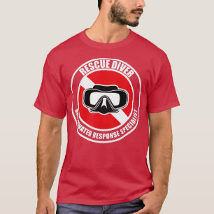 Scuba Gift Rescue Diver T T-shirt